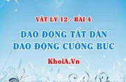 Hiện tượng cộng hưởng là gì, xảy ra khi nào? Dao động Tắt Dần, dao động Cưỡng Bức là gì và ứng dụng - Vật lý 12 bài 4
